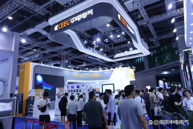 中电电气亮相2023上海电池展，汇集绿能电力，共创“锂”想未来！